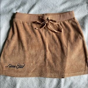 I.AM.GIA. Brown Mini Skirt